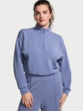 VSX featherweight knit half-zip pullover